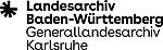 Logo des Landesarchivs Baden-Württemberg Generallandesarchiv Karlsruhe